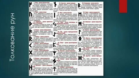 Как гадать на скандинавских рунах