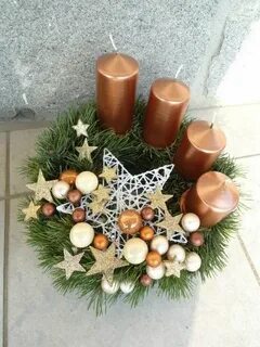Новогодний подсвечник на стол