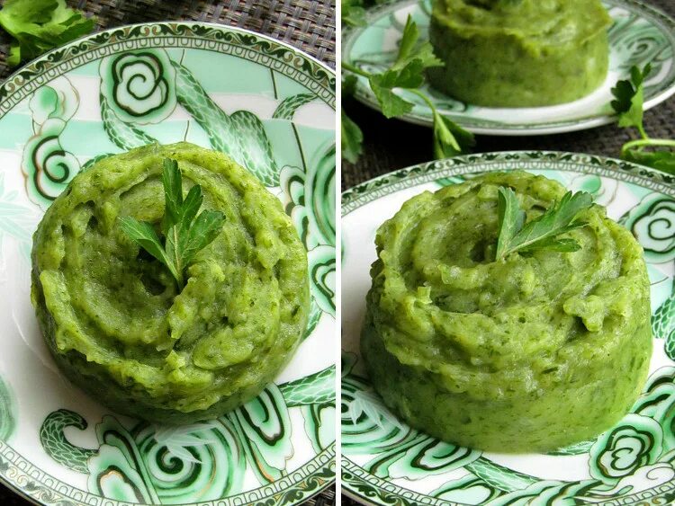 Картофельное пюре со шпинатом. Картофельно шпинатное пюре. пюре со шпинатом. пюре из картофеля и шпината.