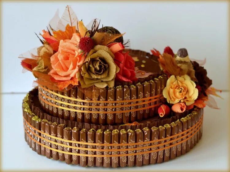 тортик из конфет. торт из конфет. торт из конфет года. торт из конфет. торт из шоколадок.
