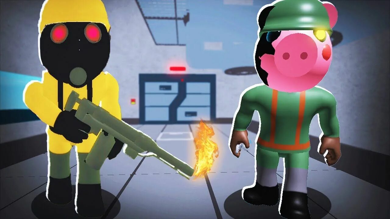 Piggy roblox hunt. Игра Piggy Roblox. Пигги игра РОБЛОКС. Картинки Пигги из игры РОБЛОКС. Пигги огнеметчик.