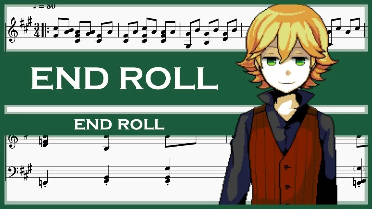 Rolling end. Rolling end