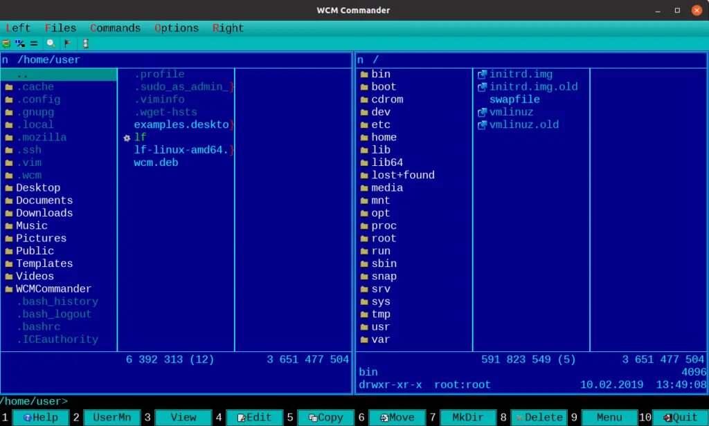 Консольный файловый менеджер Midnights Commander. Консольный файловый менеджер Linux. Midnight Commander цветовая схема. Миднайт командер для линукс.