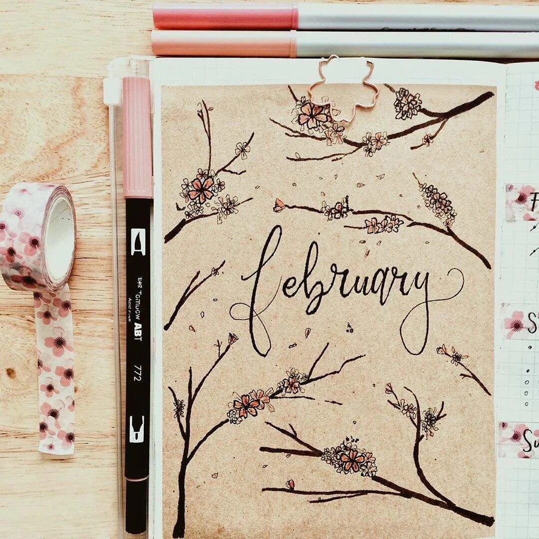 Idea journal. Bullet journal february. идеи для ежедневника февраль. bullet journal февраль. journal ideas.