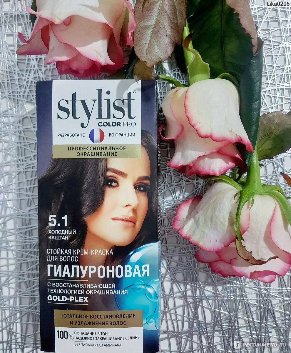 Stylist pro оттеночный бальзам отзывы. Stylist Color Pro бальзам для волос гиалуроновый. Краска для волос Stylist цвет каштана есть. Nika краска для волос.