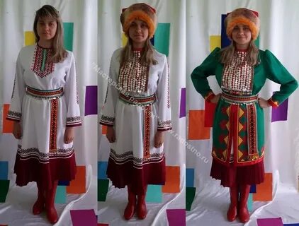 Марийцы национальный костюм картинки