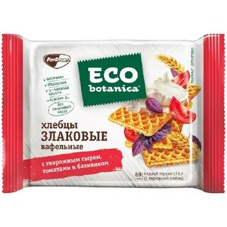 Эко хлебцы с творожным сыром
