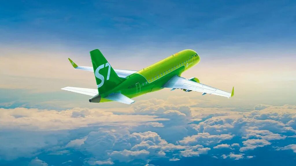 Самолет на зеленом фоне. S7 airlines авиакомпания. самолёты авиакомпании s7 airlines. зелёный самолёт s7. s7 airlines авиапарк самолетов.