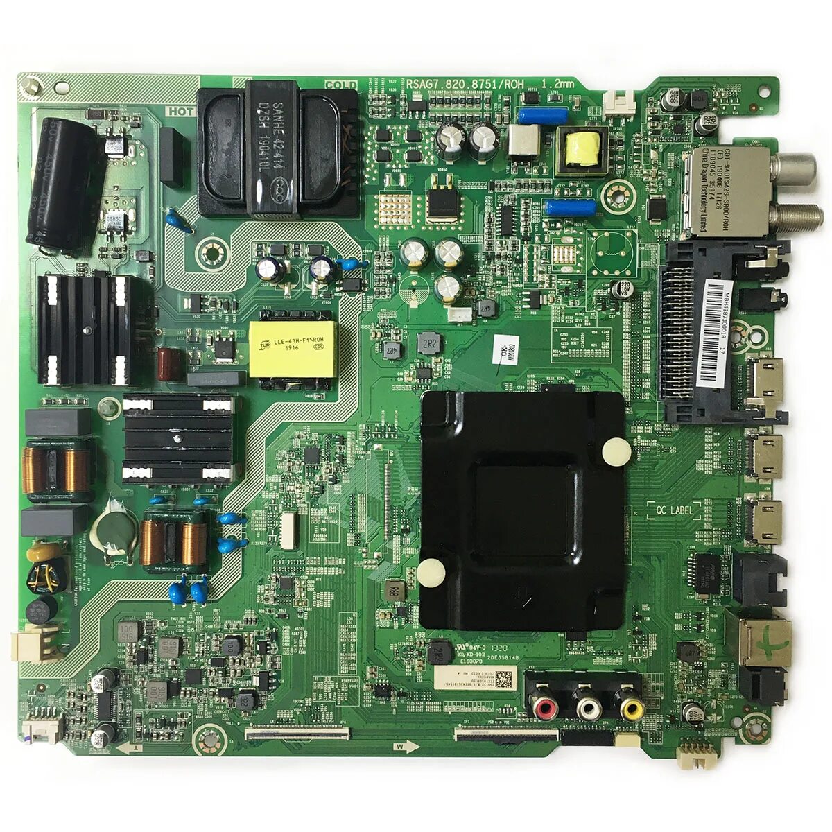 RSAG7.820.8751/roh. Hisense h43b7100. RSAG7.820.8751. Main Board h43n2100s.