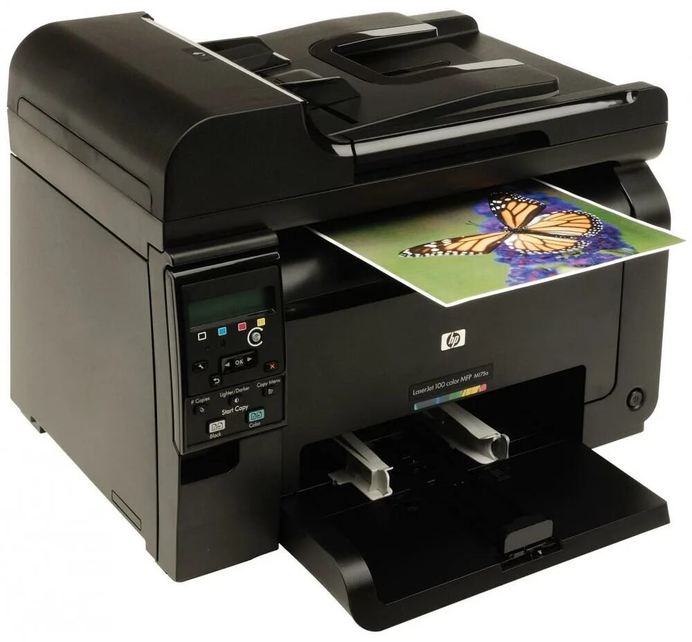 Купить цветной лазерный. LASERJET Pro 100 Color MFP m175.