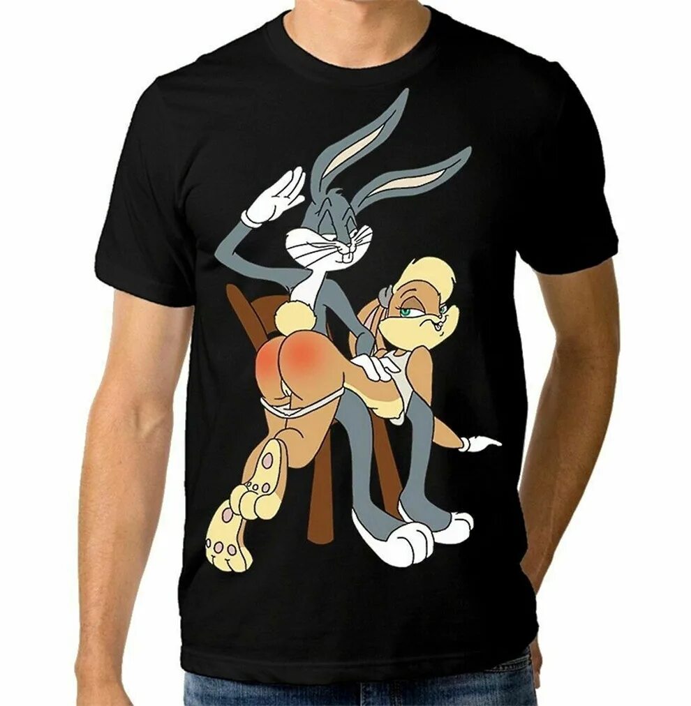 Looney tunes x x ray. Футболка Багз Банни мужская. Looney Tunes футболка мужская. Футболка с принтом Багз Банни.