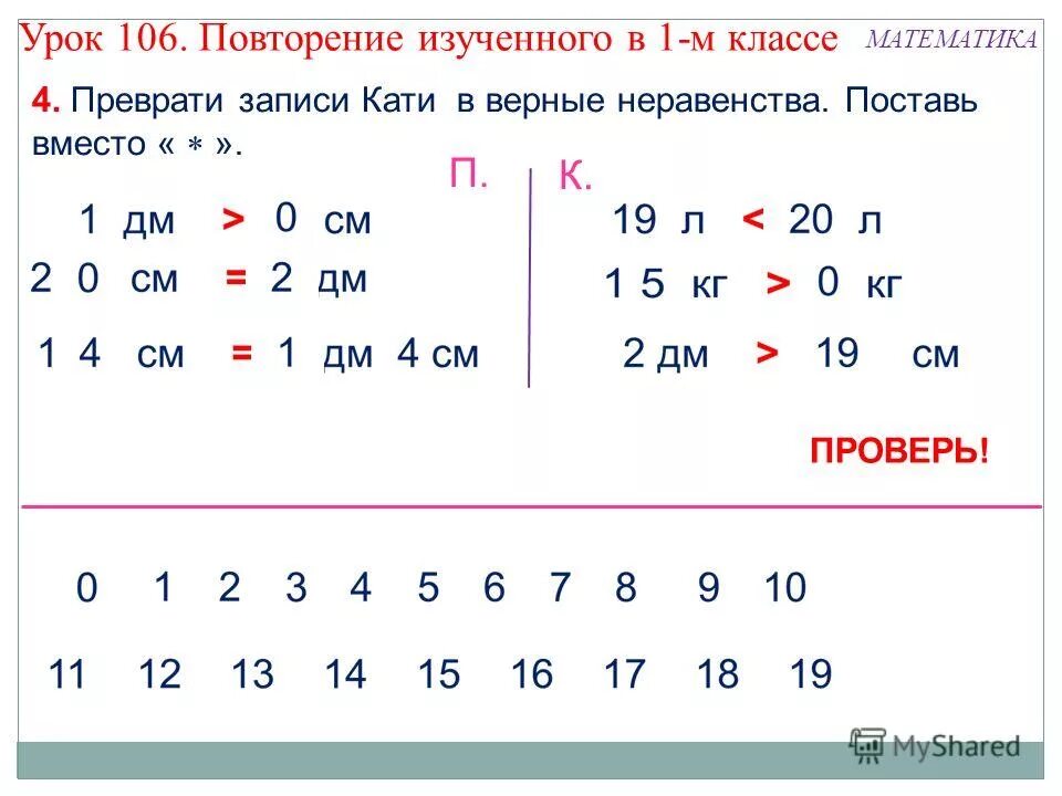 Повторение изученного в 1 классе математика. Повторение изученного в первом классе. Математика 1 класс повторение изученного в 1 классе. Математика 1 класс повторение изученного за год. Математика 2 класс 106 урок