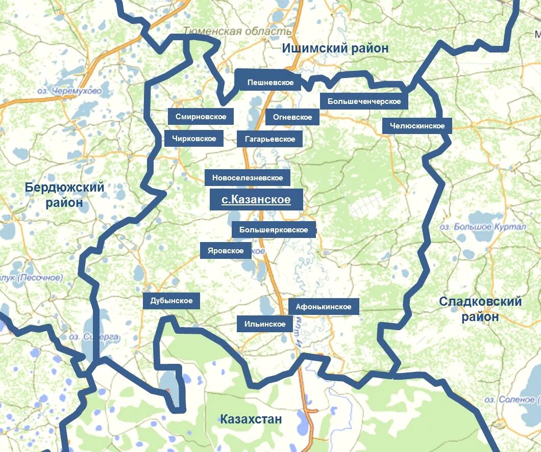 Карта ишимского района тюменской области подробная. Карта Казанского района Тюменской области. Карта с Казанское Казанского района Тюменской области. Деревни Казанского района Тюменской области. Карта Ишимского района.