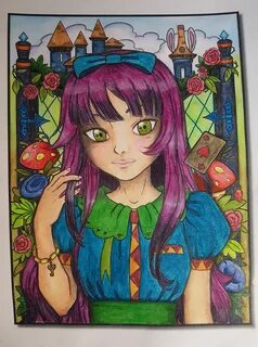 Alice in Wonderland by Jade Summer Summer Coloring Pages, Free Coloring Pag...