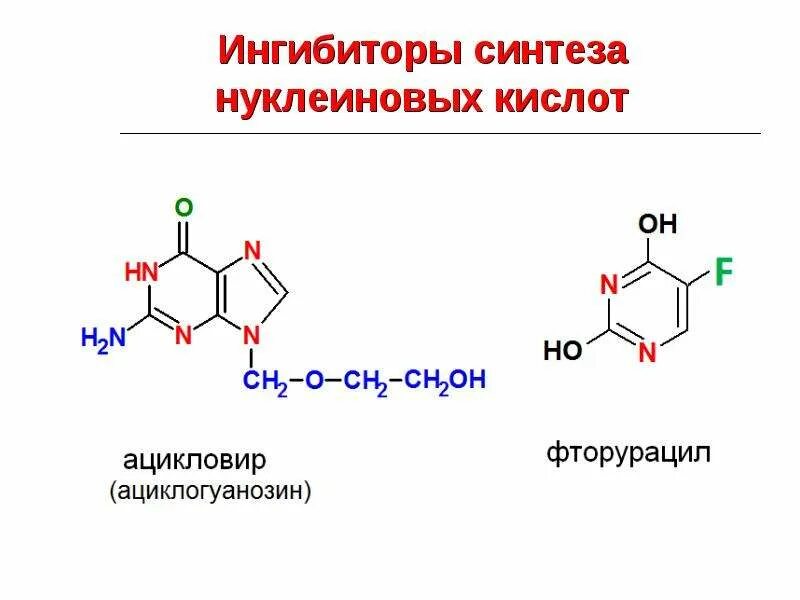 Нуклеотиды белка. Ингибиторы синтеза нуклеиновых кислот. Ингибиторы матричных биосинтезов. Ингибиторы матричных биосинтезов вирусы. Противоопухолевые препараты - ингибиторы матричных биосинтезов.