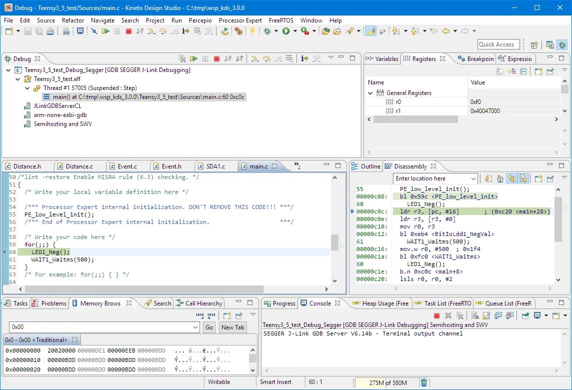 Debugger. Debugger for Arm/RISC-V. Testing and debugging. Low Level Travel debug info.