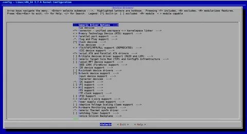 Linux configuration