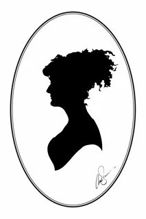 Silhouette portrait