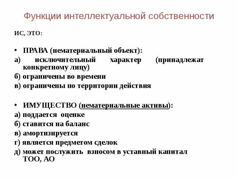 Ис собственность. Функции интеллектуальной собственности схема. Роль интеллектуальной собственности. Интеллектуальная собственность схема.