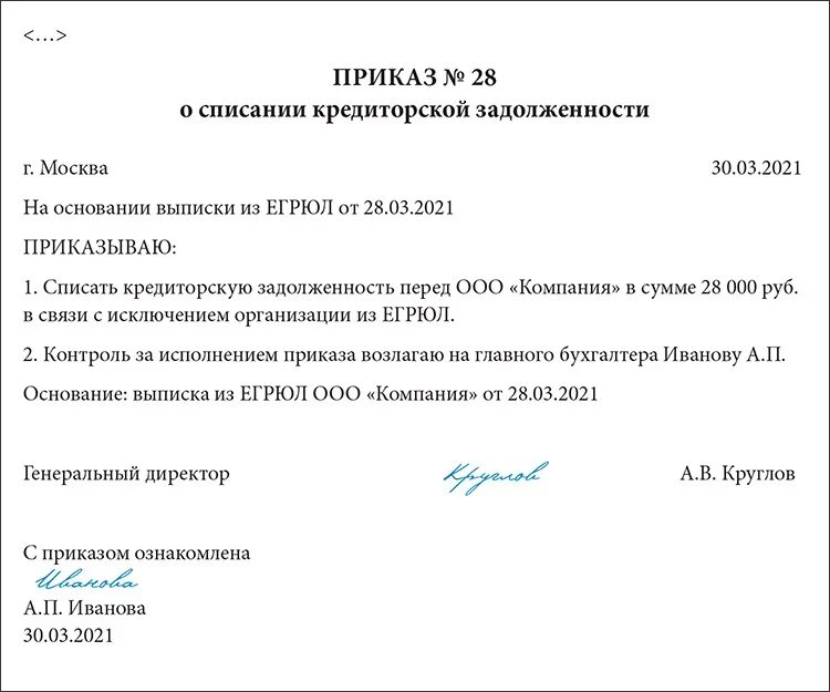 Приказ о списании кредиторской. Списание задолженности по ликвидированным организациям. Бухгалтерская справка по списанию дебиторки и кредиторки. Акт о списании дебиторской задолженности учреждения (ф. 0510436). Списание переплаты от покупателя на Прочие доходы.