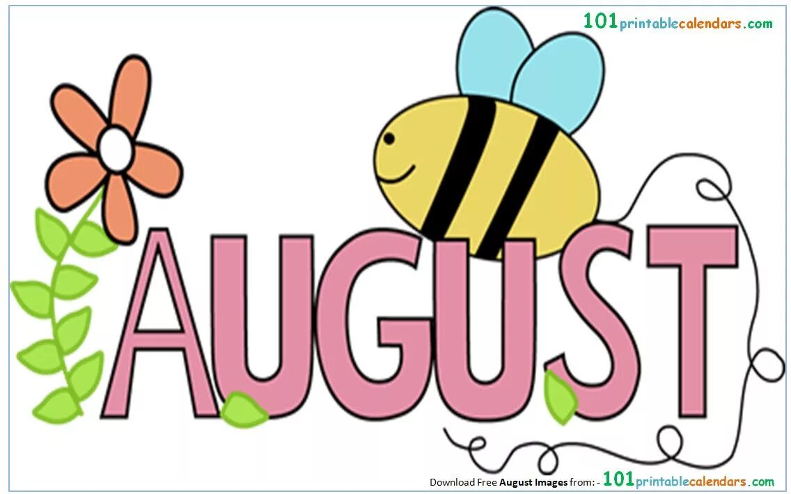 Как будет по английски август. Hello August картинки. August Clipart. Welcome August. Hello August надпись.