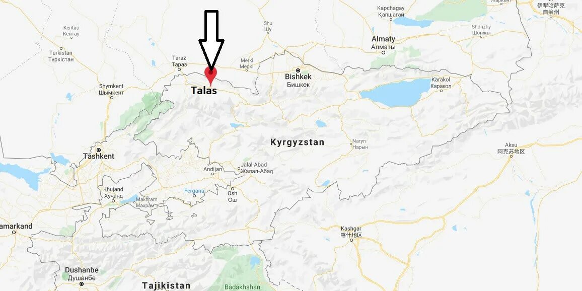 Тараз сколько км
