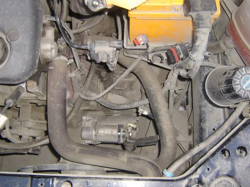 Где находится стартер ситрак Starter Repair w/ pics Toyota RAV4 Forums