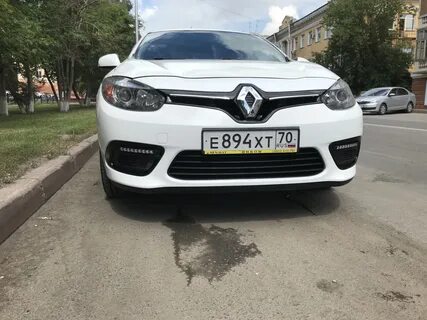 Ходовые огни рено флюенс