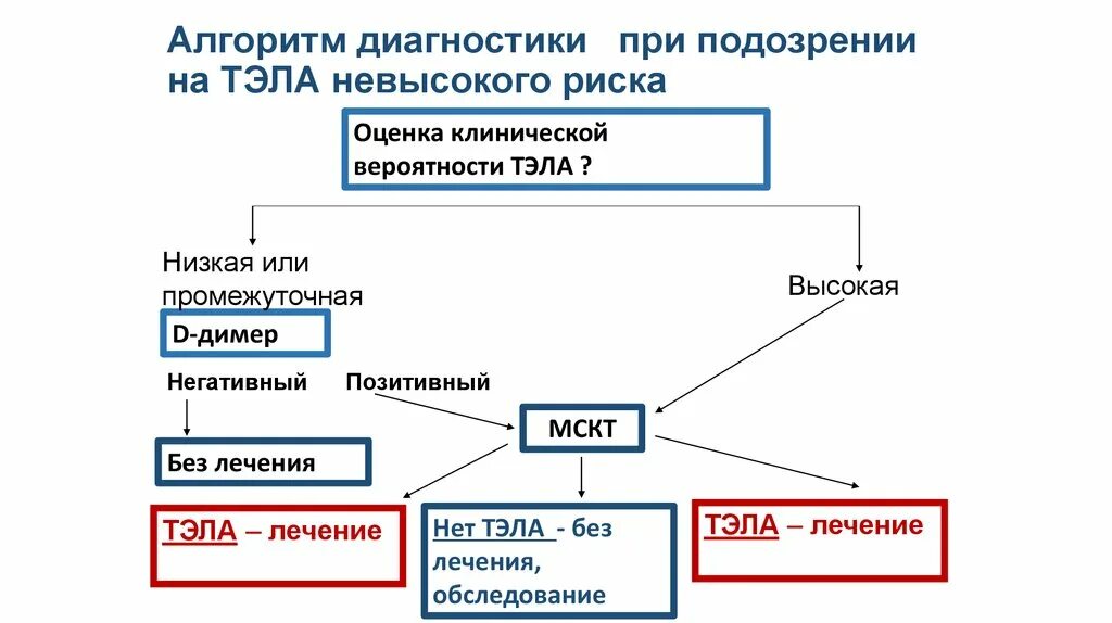 Диагностический алгоритм. Диагностический алгоритм