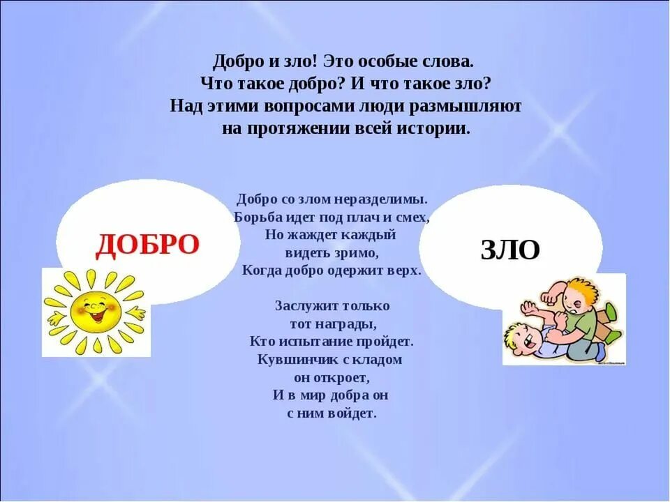 Информация о добре и зле