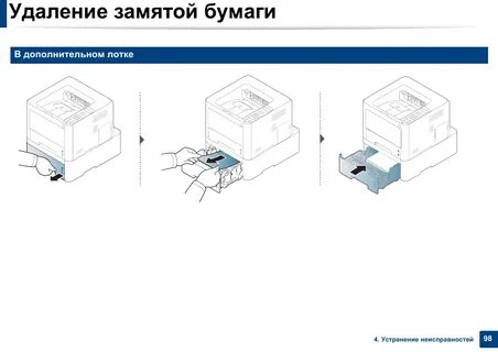 Ошибка замятие бумаги