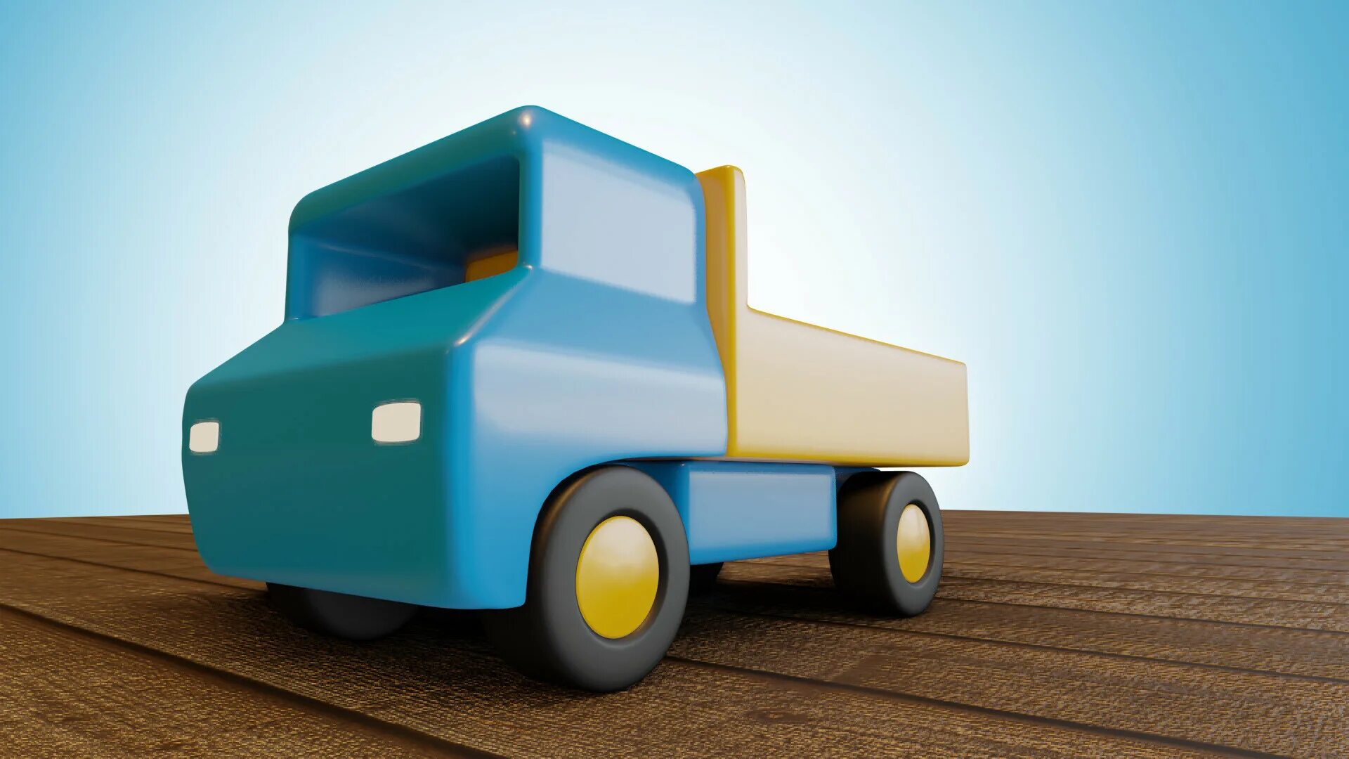 Грузовичок Почтовичок. Мультяшная игрушка грузовик. Одноместный Грузовичок. 3d игрушка грузовик.