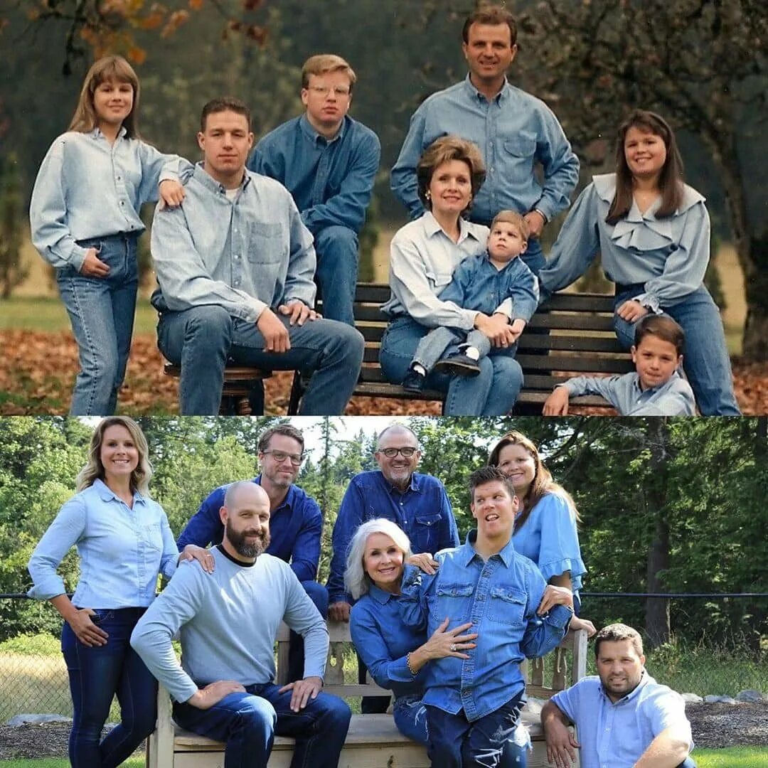 Год семьи одноклассники. Люди спустя много лет. Друзья много лет спустя. Семейные фотосессии спустя года. Семейное фото через несколько лет.