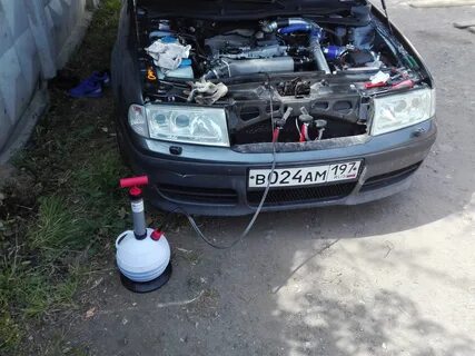 Замена масла через щуп