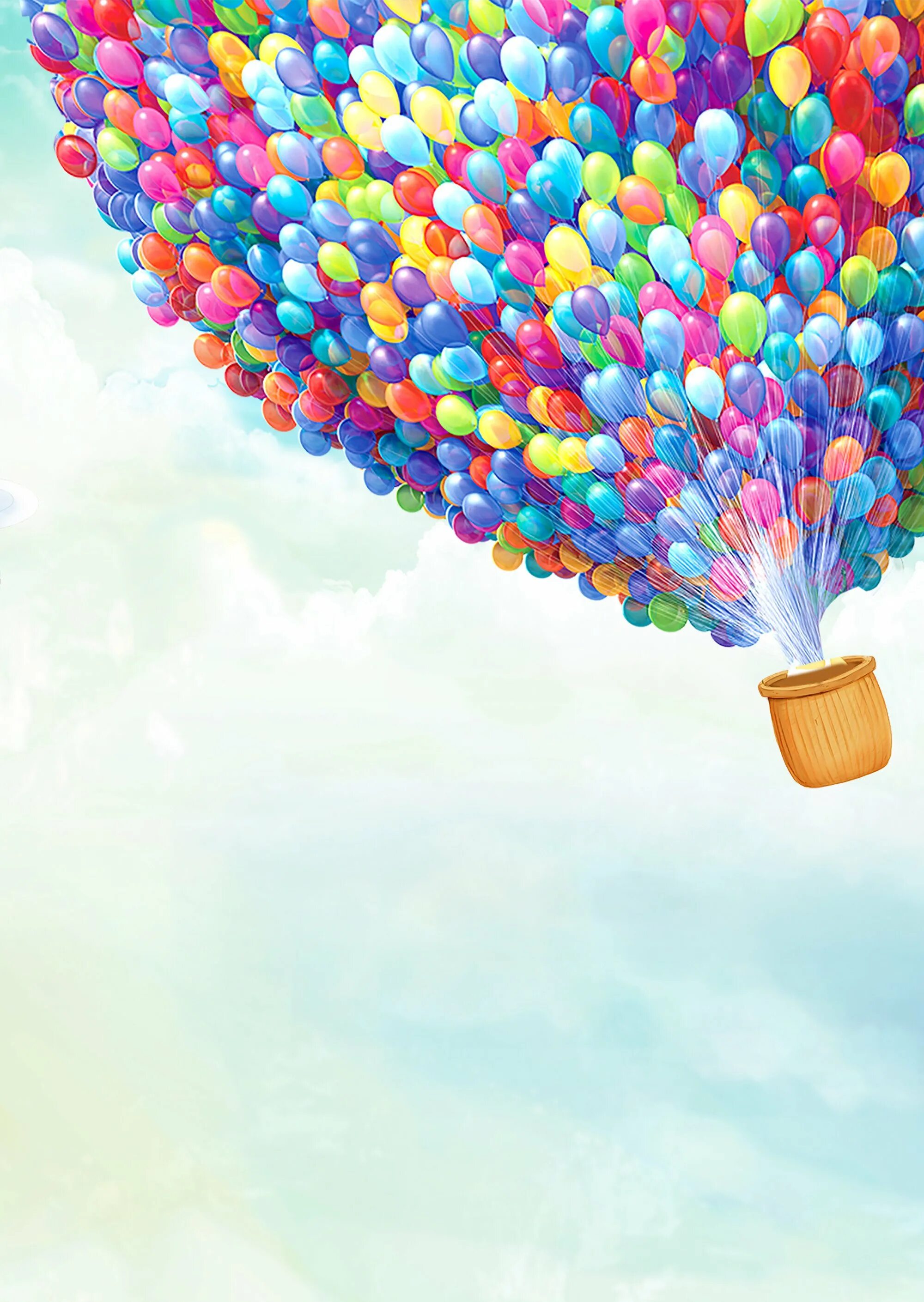 Открытка с днем рождения с воздушными шарами. Воздушный шарик. Фон с воздушными шарами. Шарики праздник. Фон шарики.