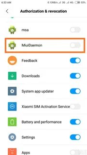 Miui daemon xiaomi что это