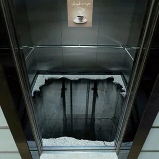 Как ломается лифт