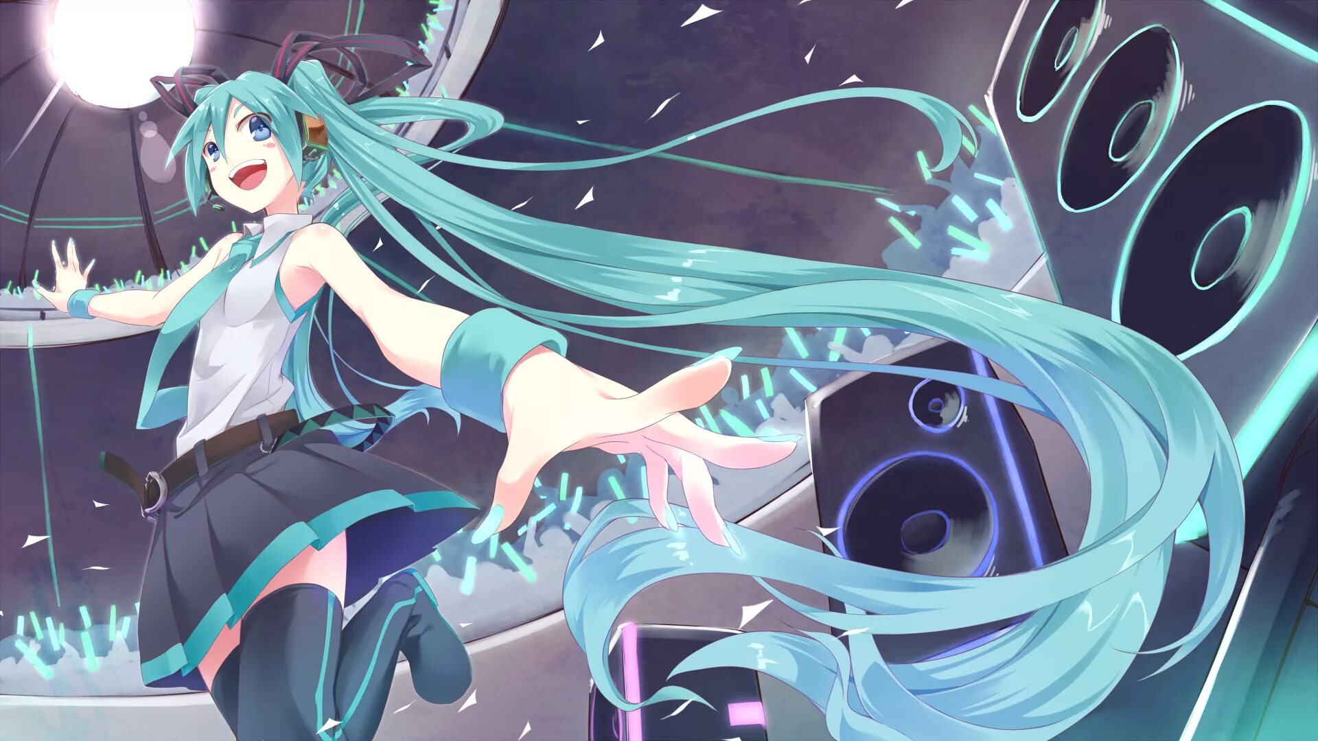 Hatsune miku rabbit hole animation osu