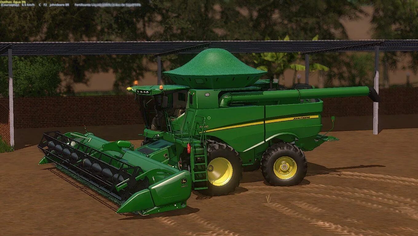 Фс 17 мод комбайна джон дир. John deere s690 fs17. джон дир fs 17. john deere combine fs 17. john deere s 690 fs 15.