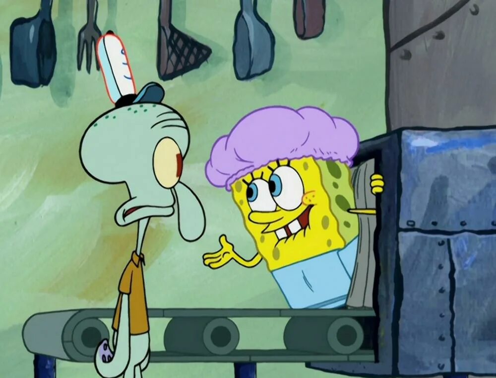 Spongebob squidward. Губка Боб и Сквидвард. Губка Боб квадратные штаны Сквидвард.