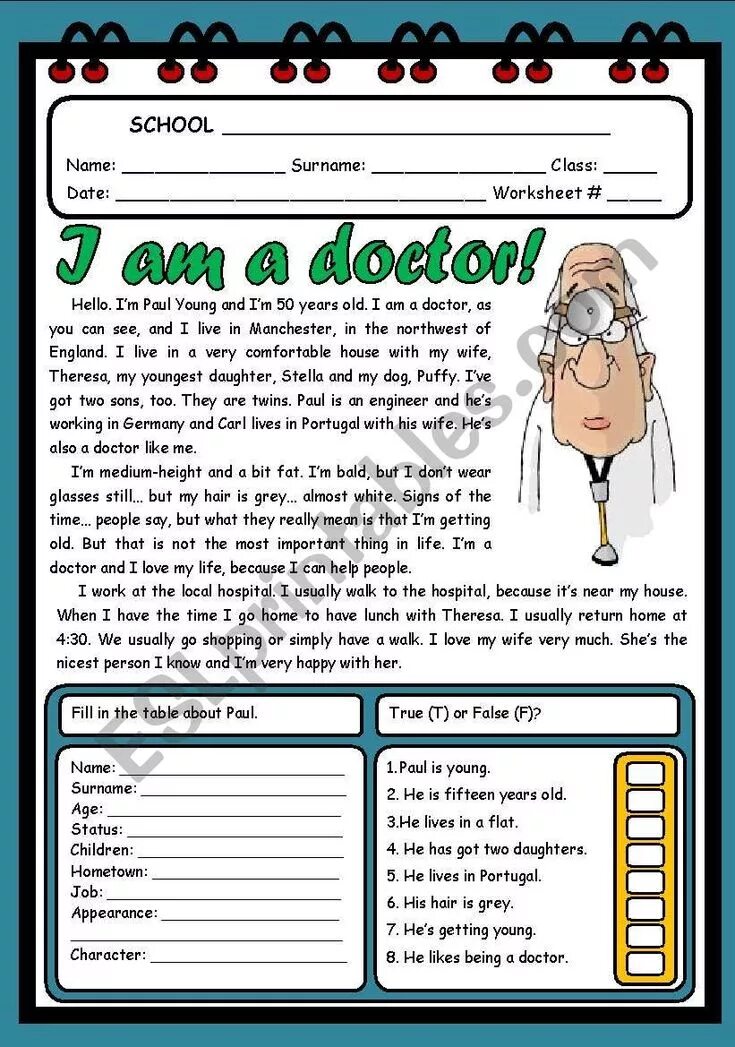 What is he is a doctor