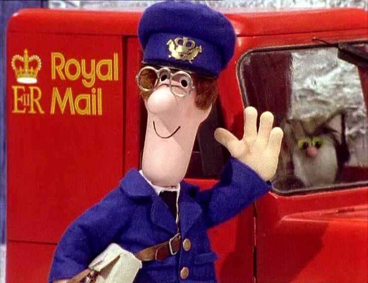 Postman pat. Почтальон Печкин и почтальон ПЭТ. Почтальон ПЭТ 1981. Почтальон ПЭТ Мем.