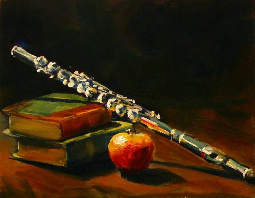 Flute. Натюрморт с флейтой художник Александр Маслак. Красивая флейта. Натюрморт с флейтой. Флейта картина.
