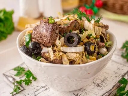Пекинская капуста куриная печень