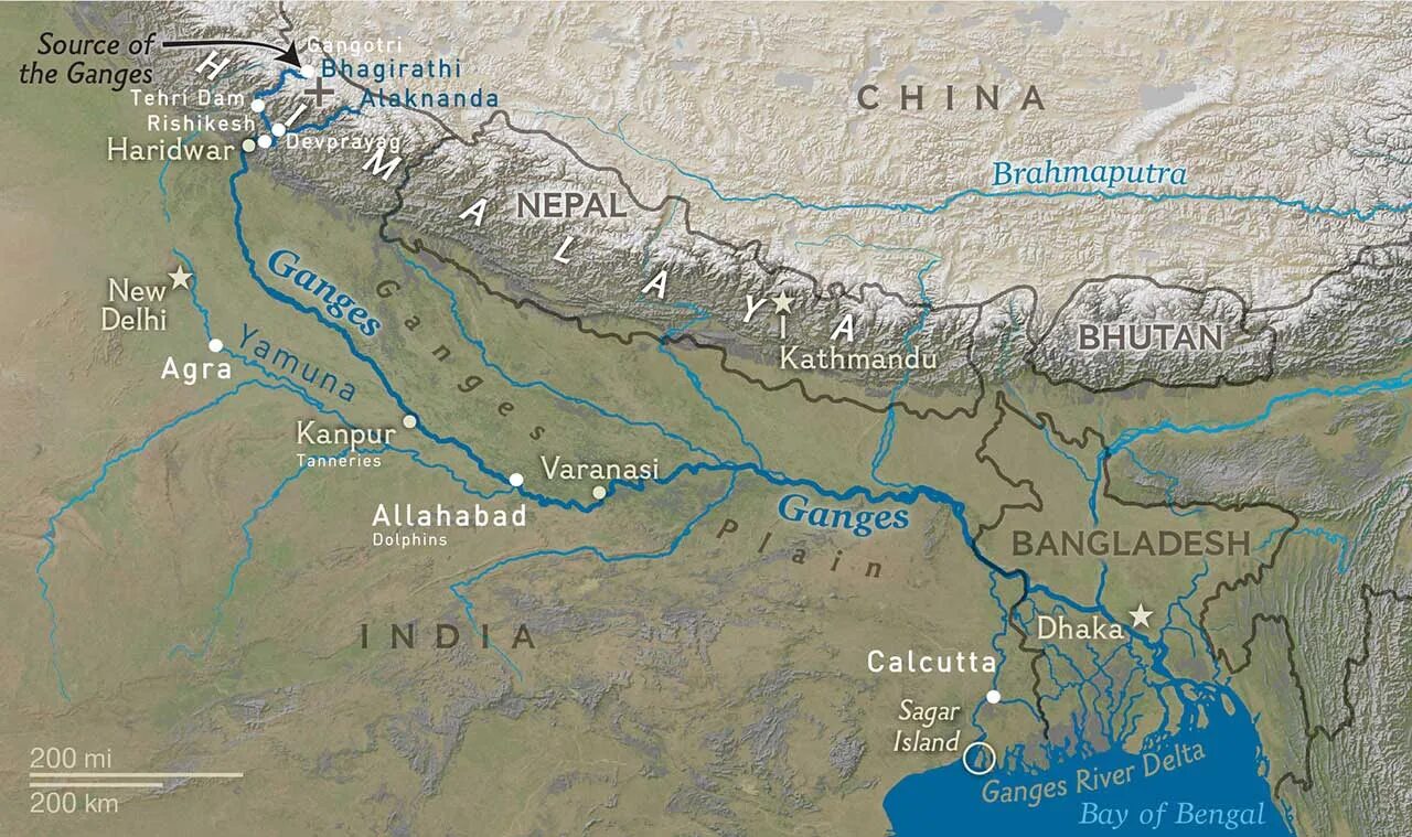 Какие реки берут начало в гималаях. Река ганг на карте. Реки инд и ганг на карте. Инд ганг Брахмапутра. Ганг и Брахмапутра на карте.