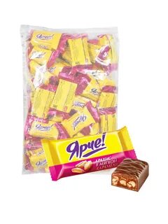 Конфета ярче с арахисом