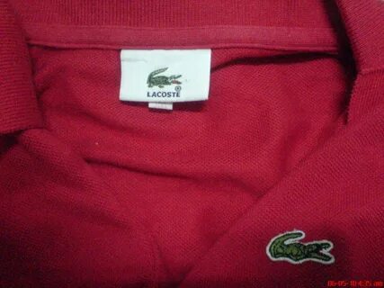 Бирки lacoste