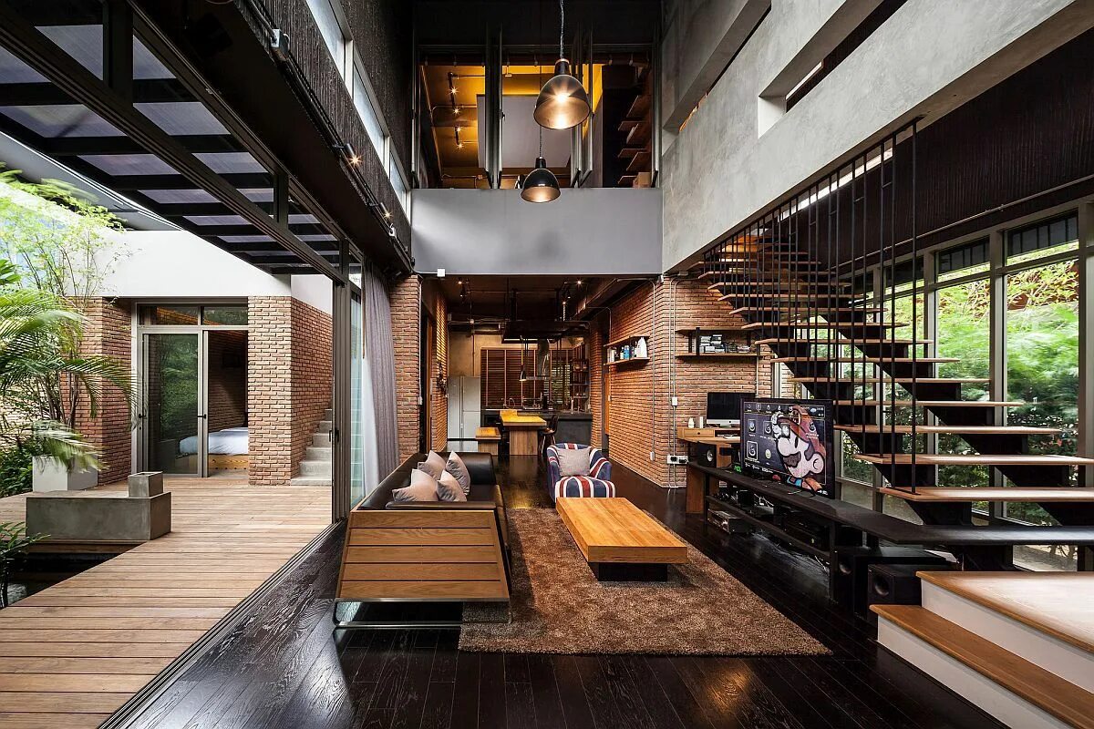 Midcentury Modern By Urban Development Modern exterior, Modern architecture, Mid