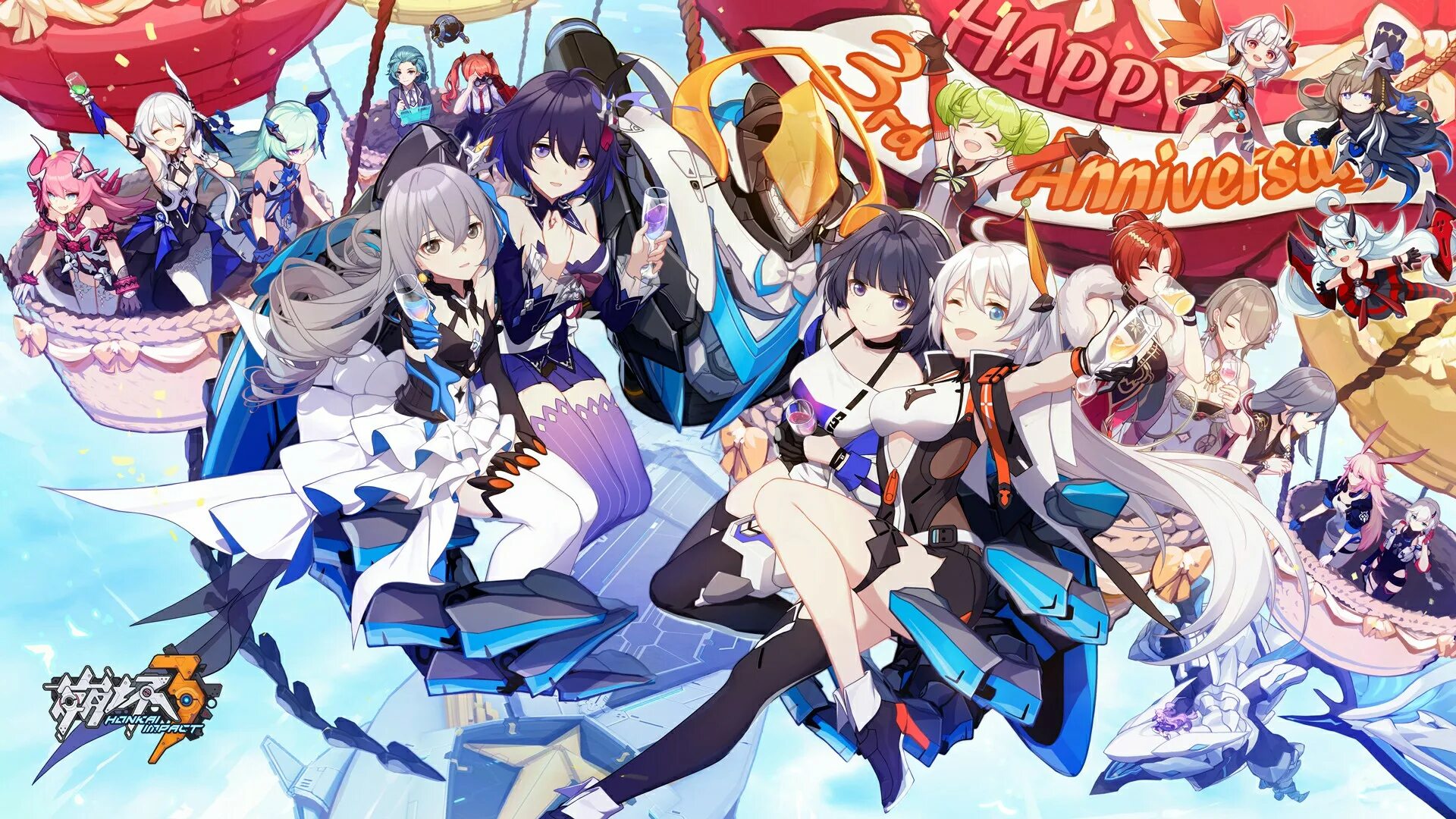 Хонкай 3rd. Honkai Impact 3rd. Honkai Impact 3rd (2016). 3 Honkai Impact 3rd.