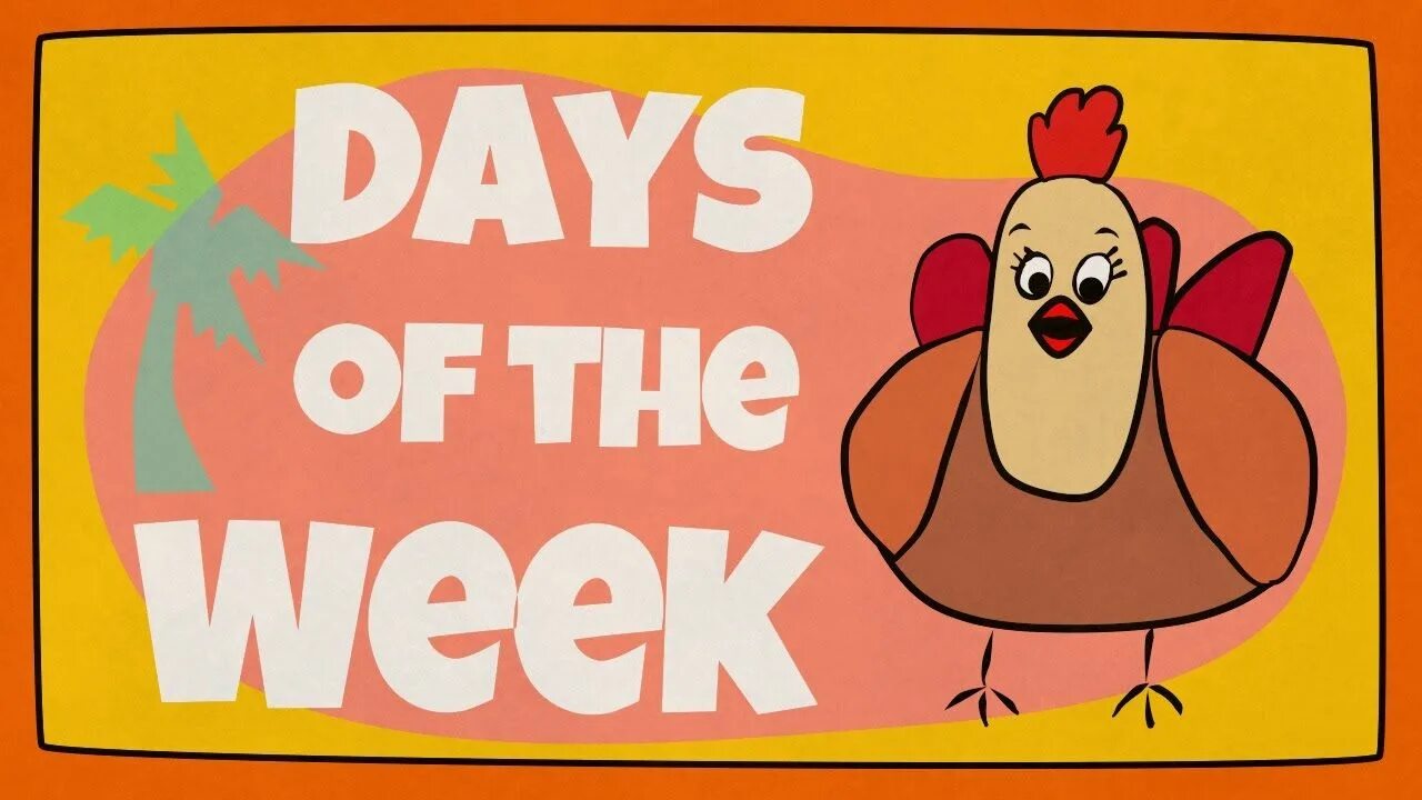 Favourite day of the week. Days of the week. Days of the week Song for Kids. Поющий морж. Поющие моржи английский.